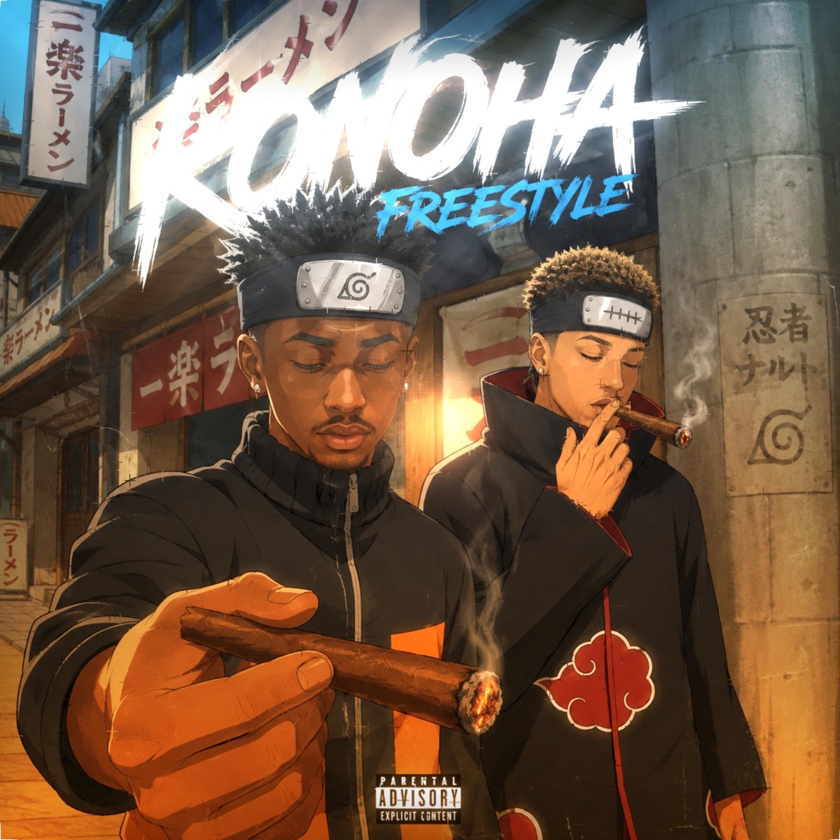 Konoha Freestyle (feat. Willy) - Single by Lukinn album cover