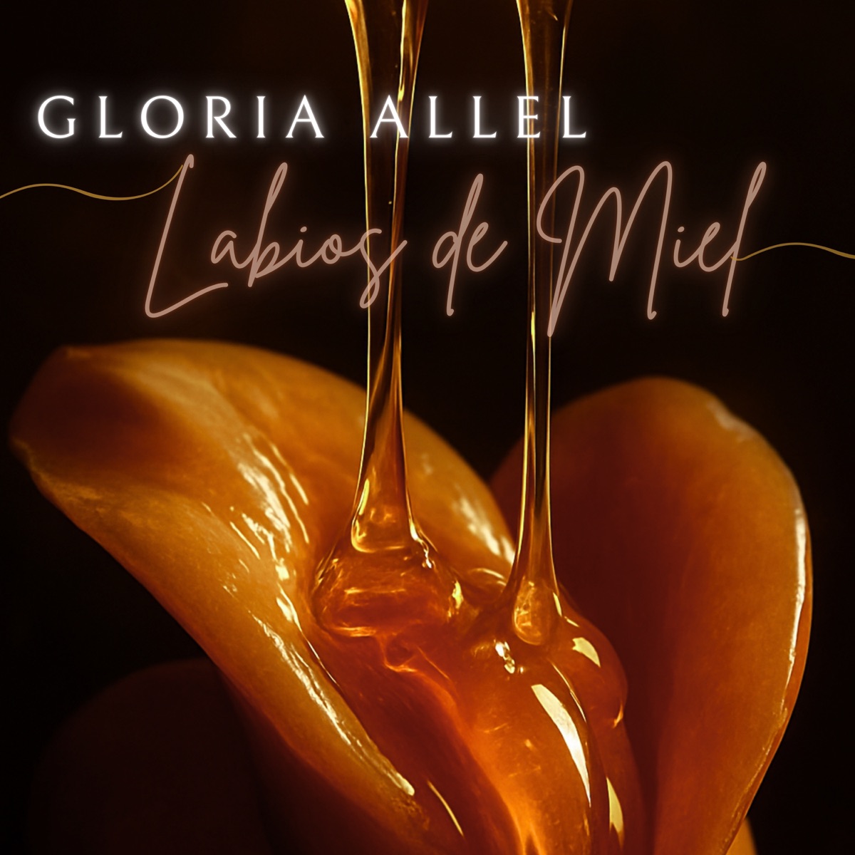 Labios de miel - Single by Gloria Allel & Fakbeats album cover