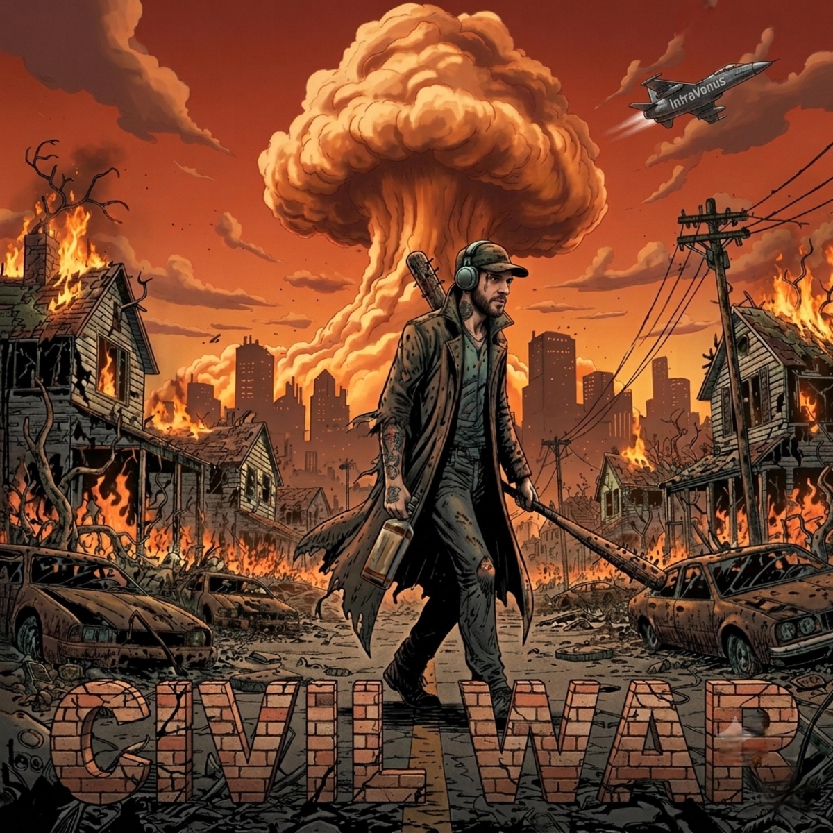Civil War by IntraVenus album cover