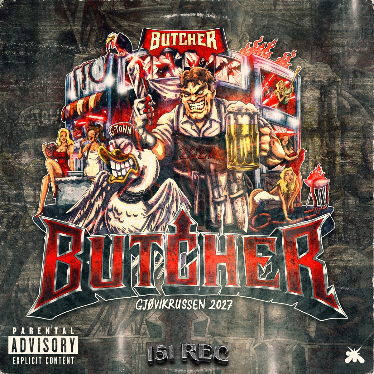 Butcher 2027 - EP by Klepp album cover