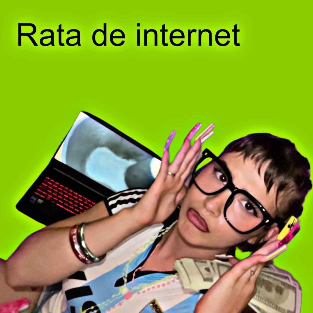 Rata de internet (feat. ATMOS 98 & Prod. Fili) - Single by TK MAMI album cover