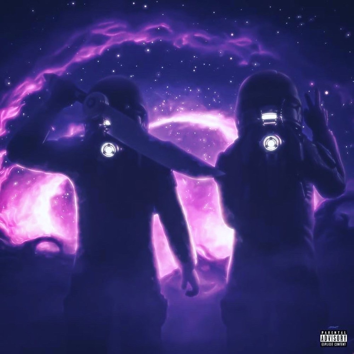 EMO SPACE CADET$ - EP by LUH SYKE & Mikey Polo album cover