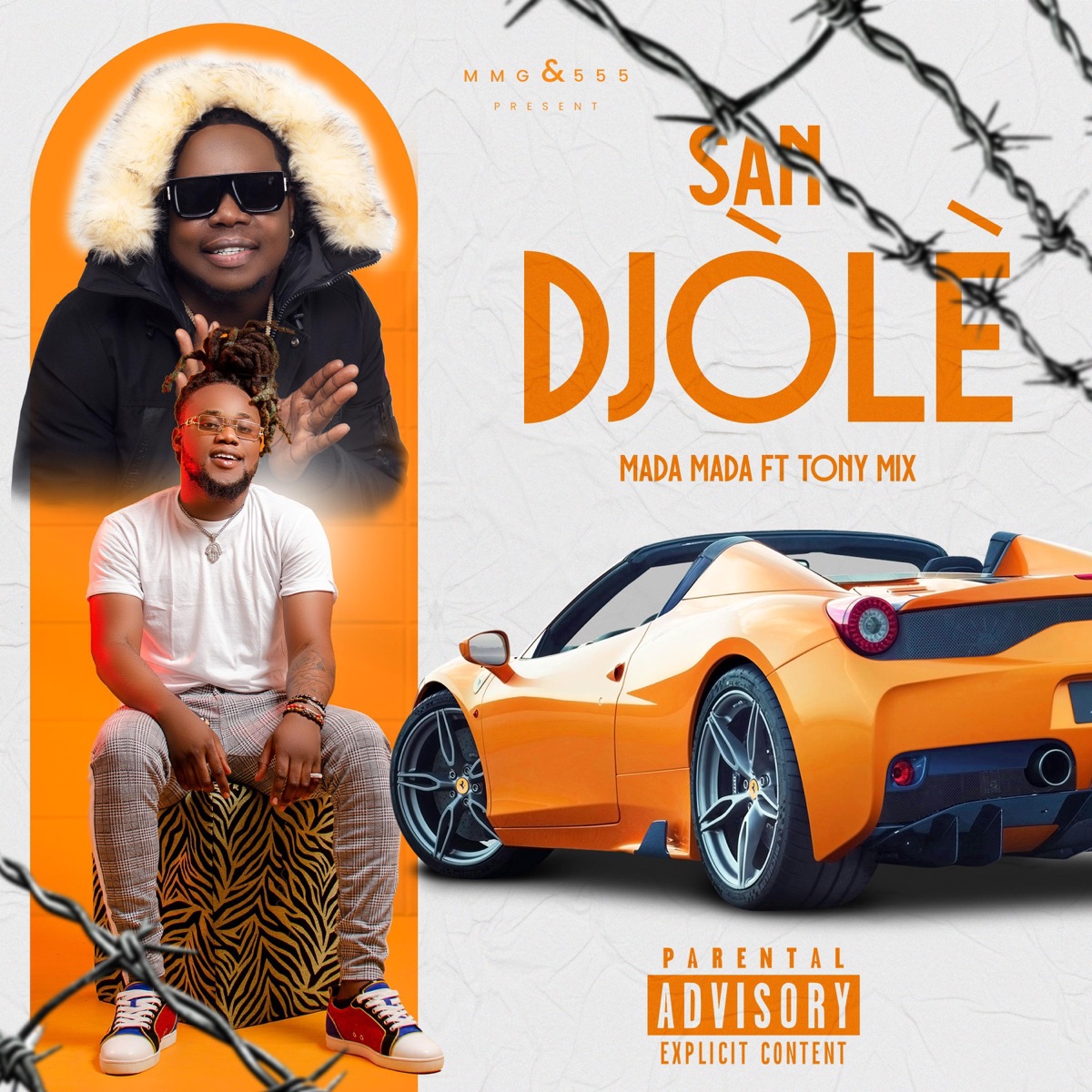 SAN DJOLE (feat. Tony Mix) - Single by Mada Mada album cover