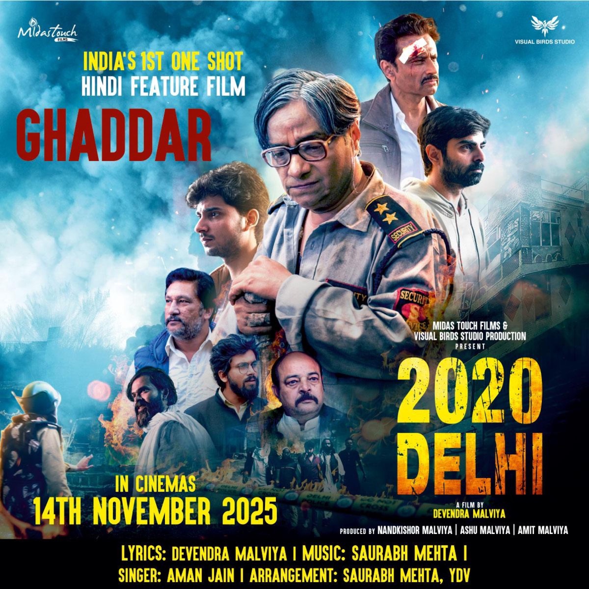 GHADDAR (feat. Saurabh Mehta & Aman Jain) - Single by Devendra Malviya album cover