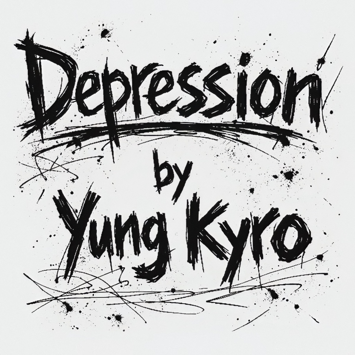 Depression - Single by Yung Kyro album cover artwork