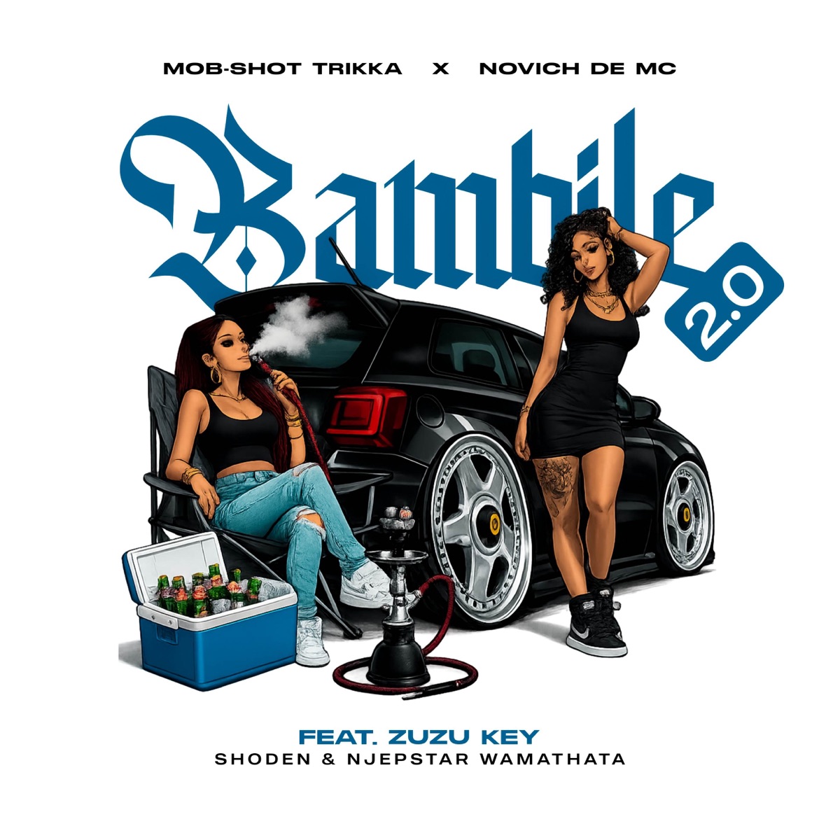 Bambile 2.0 (Remix) [feat. Njebstar Wamathata, Shoden & Zuzu Key] - Single by Mob-Shot Trikka & Novich De Mc album cover