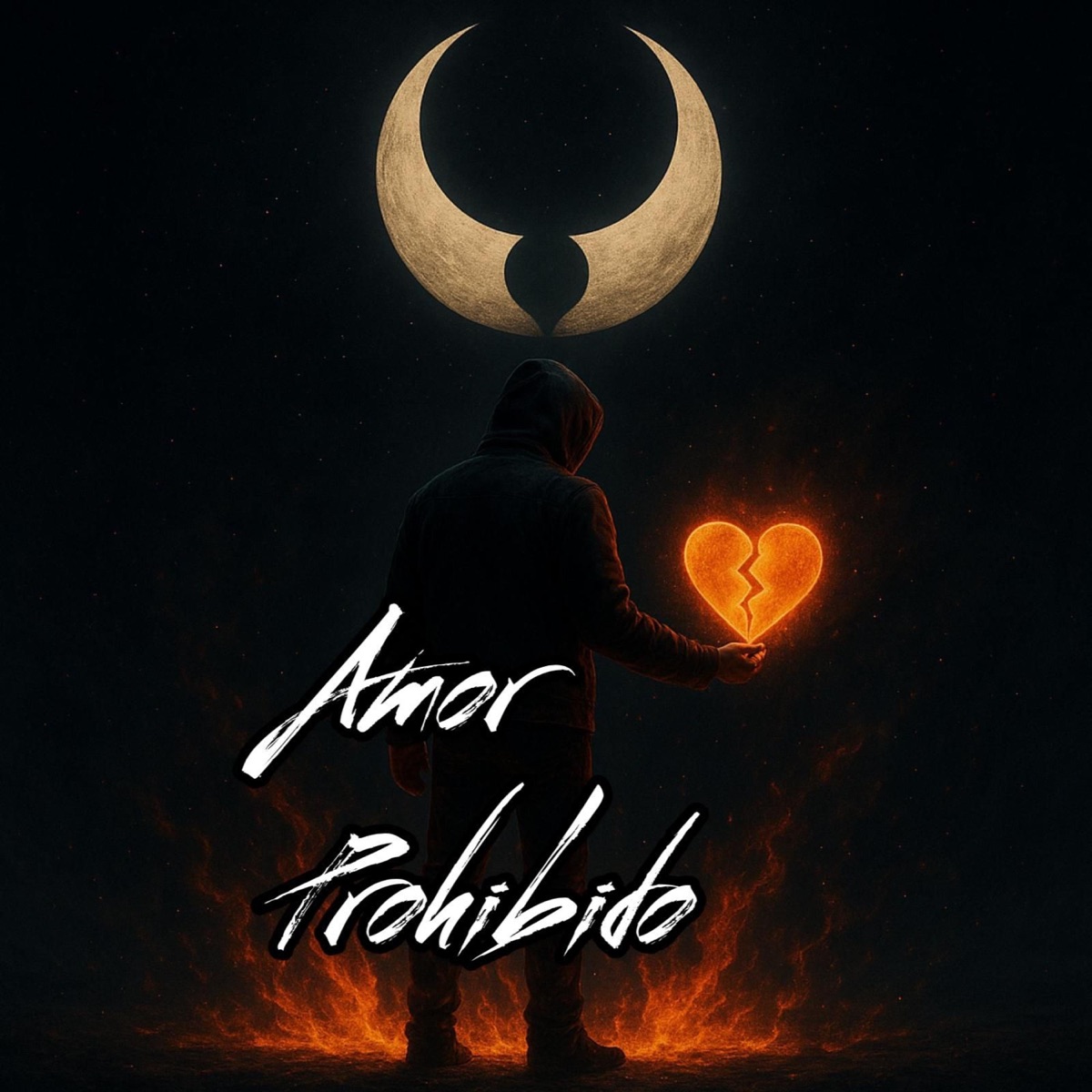 Amor prohibido - Single by Brian Moya album cover
