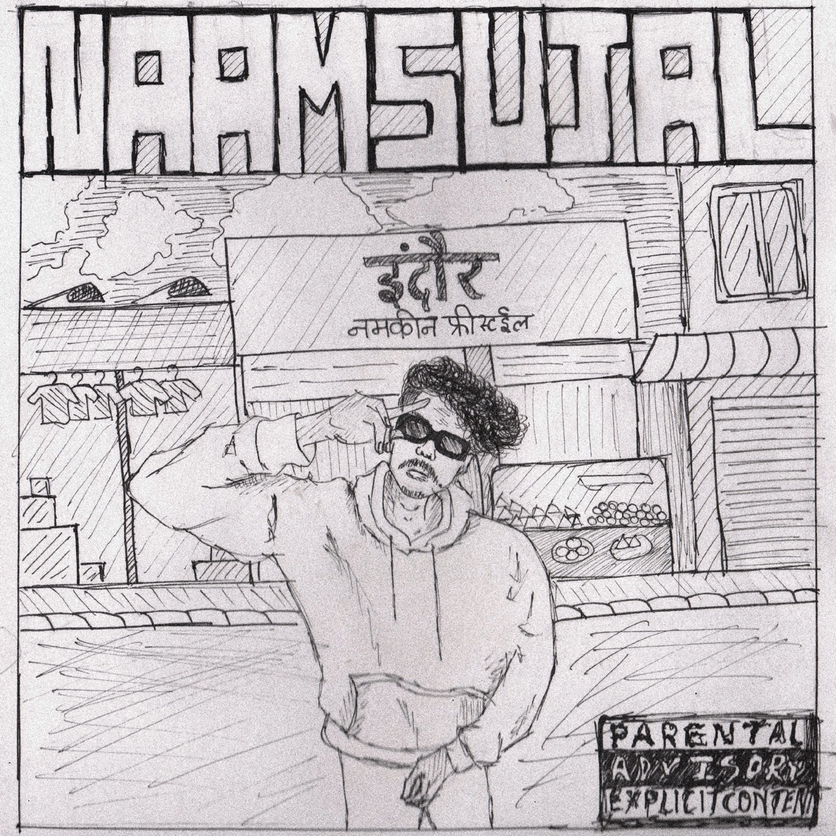 Indore Namkeen Freestyle - Single by Naam Sujal album cover