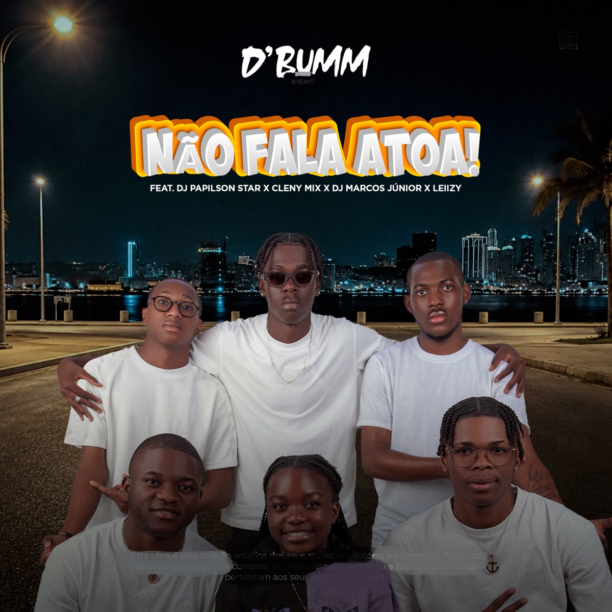 Não Fala Atoa - Single by DBUMM, CLENY MIX, Leiizy Vamos Deixar Cair & Nery Pro album cover