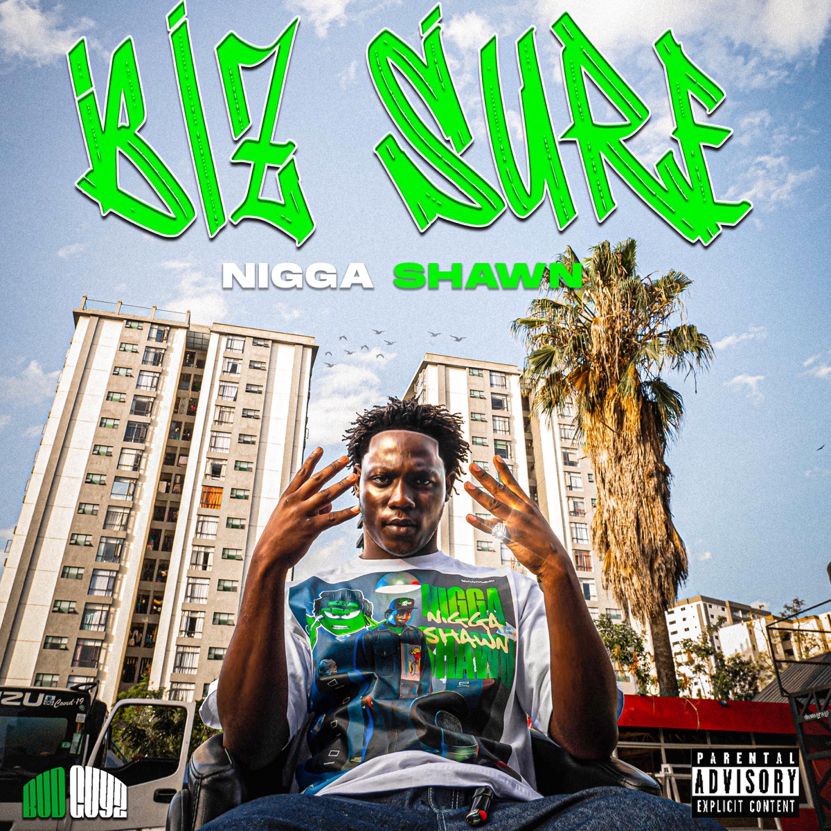 Biz Sure - Single by NIGGA SHAWN & Bud Guyz album cover