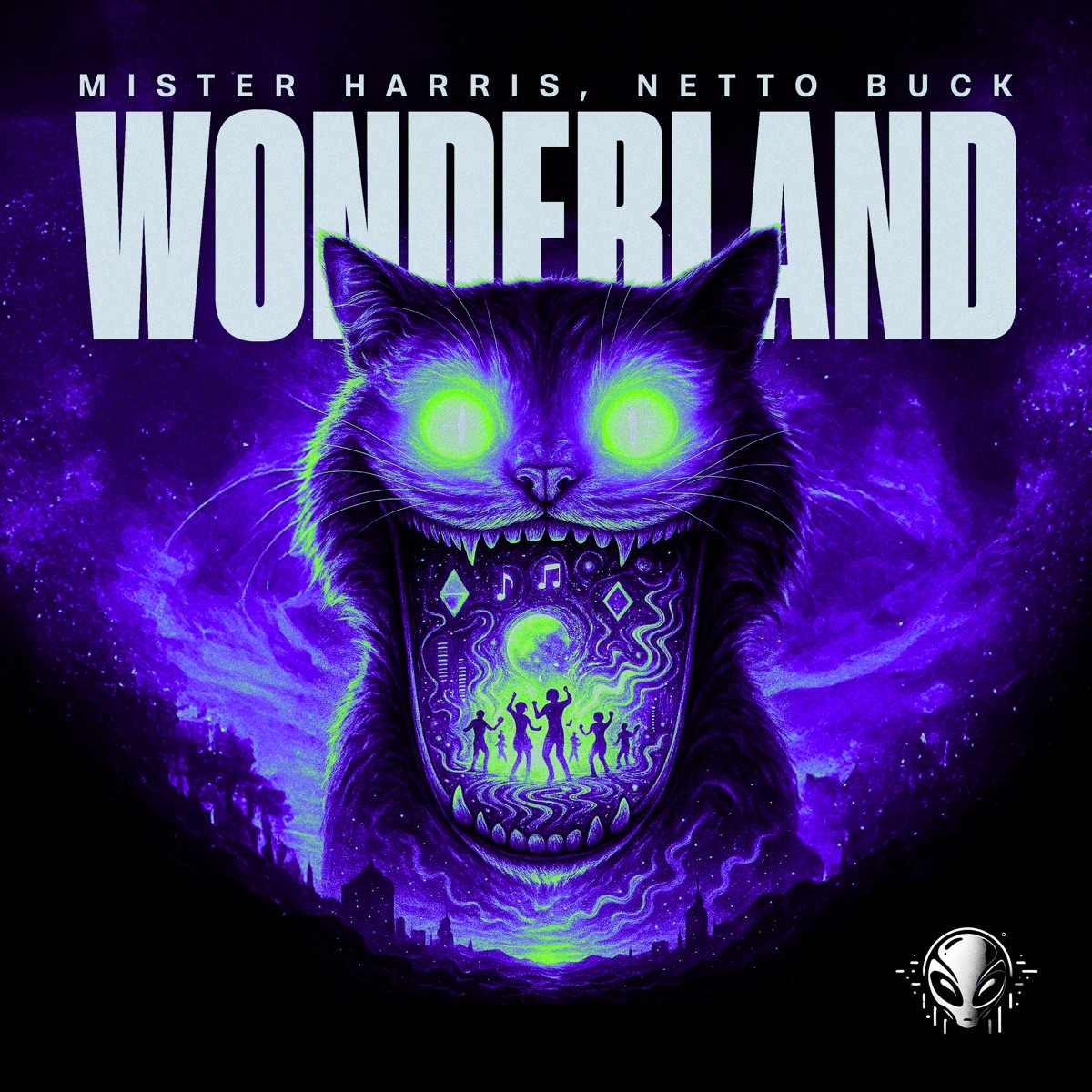 Wonderland - Single by Mister Harris & Netto Buck album cover