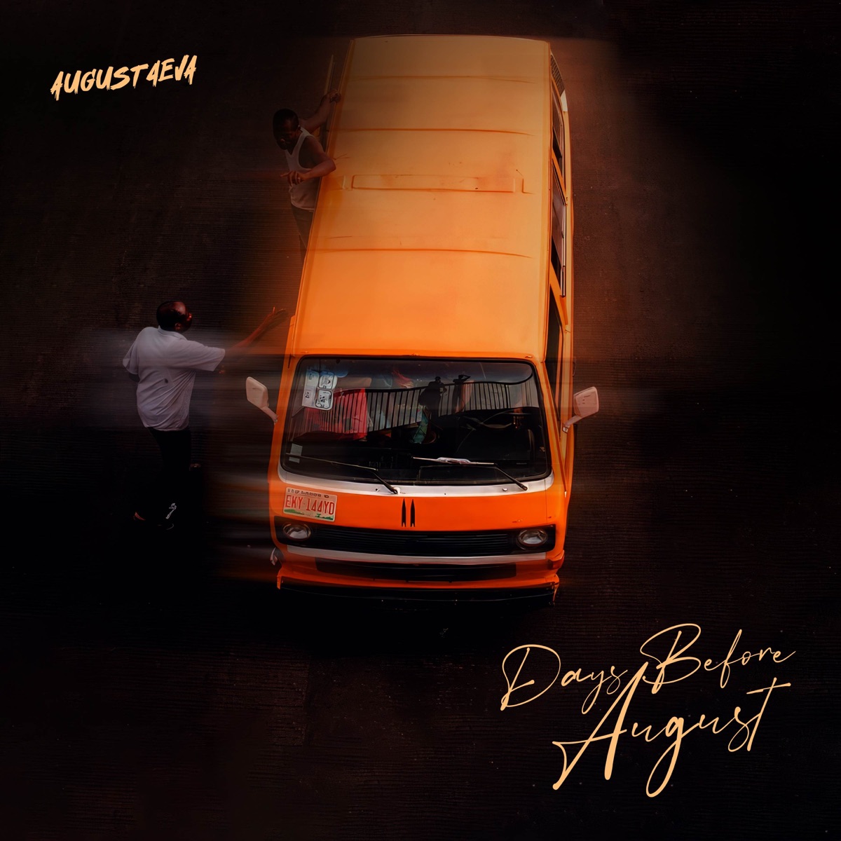 DAYS BEFORE AUGUST - Single by AUGUST4EVA album cover