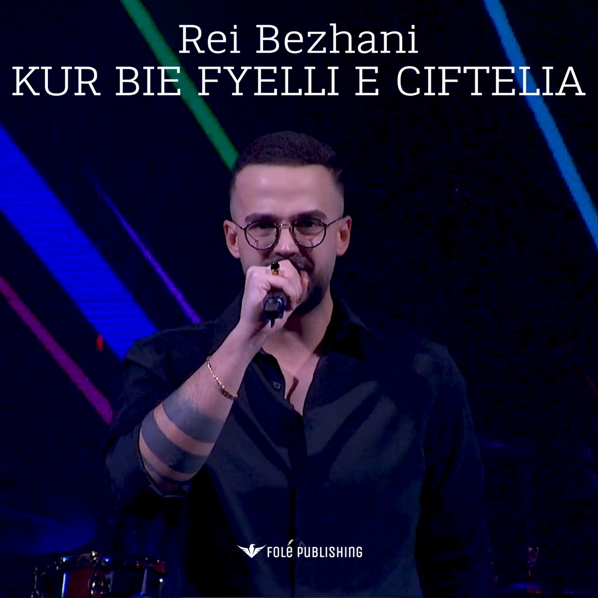 Kur bie fyelli e ciftelia - Single by Rei Bezhani album cover