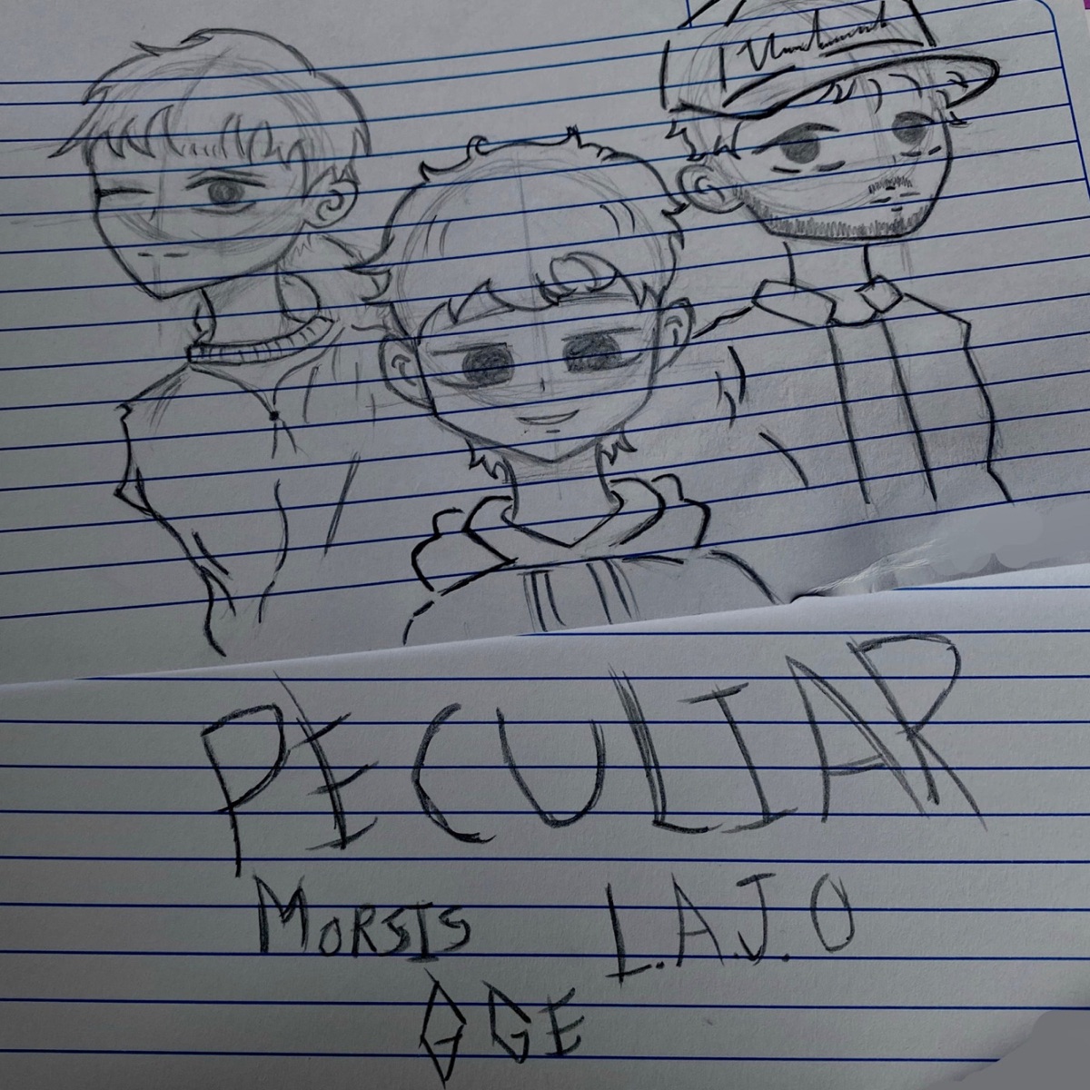 PECULIAR - Single by GGE, Morsis & L.A.J.O album cover