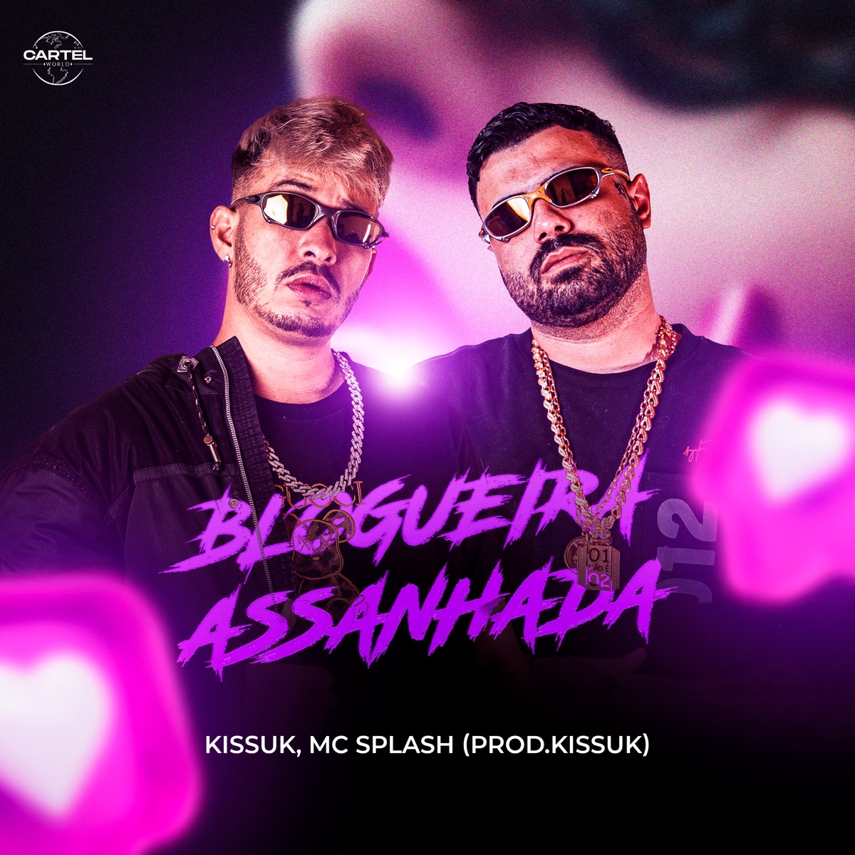 Blogueira Assanhada - Single by MC Splash, Kissuk & Cartel do Funk album cover