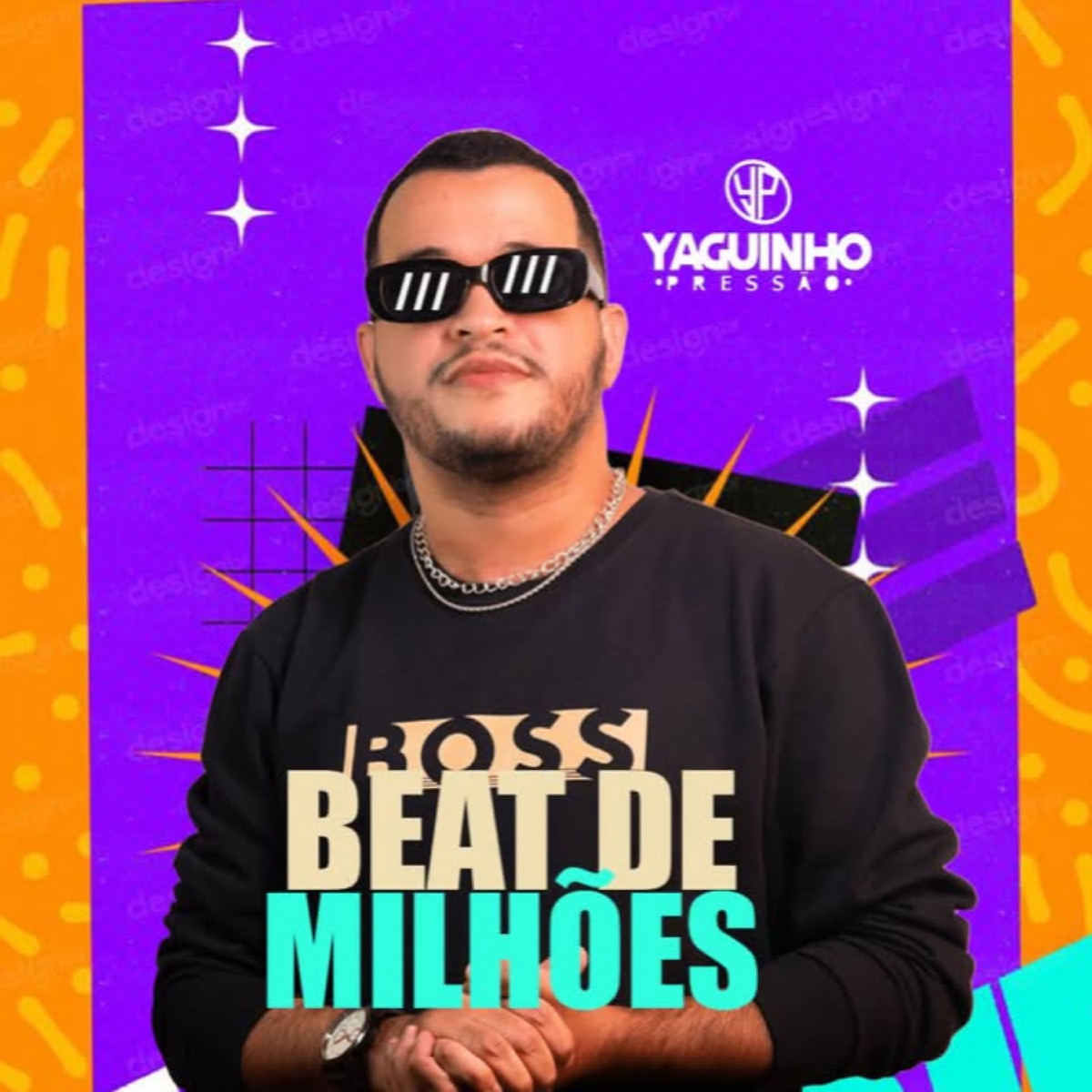 Beat de Milhões - Single by Yaguinho Pressão & Mt Records album cover