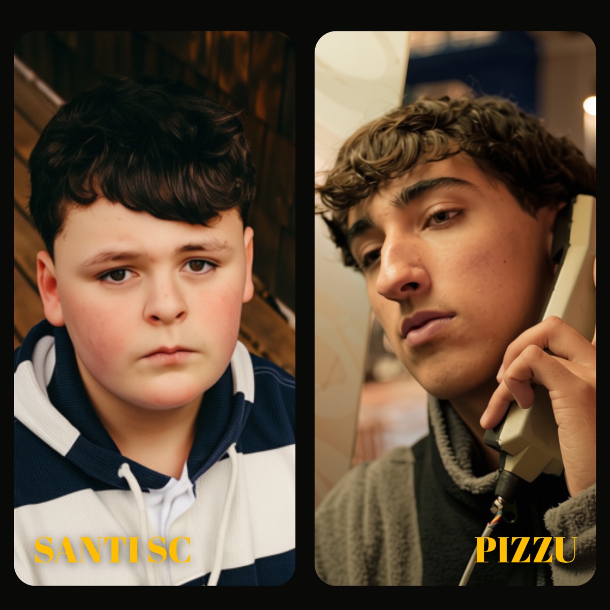 Baires (sin tí) - Single by Pizzu & Santi Sc album cover