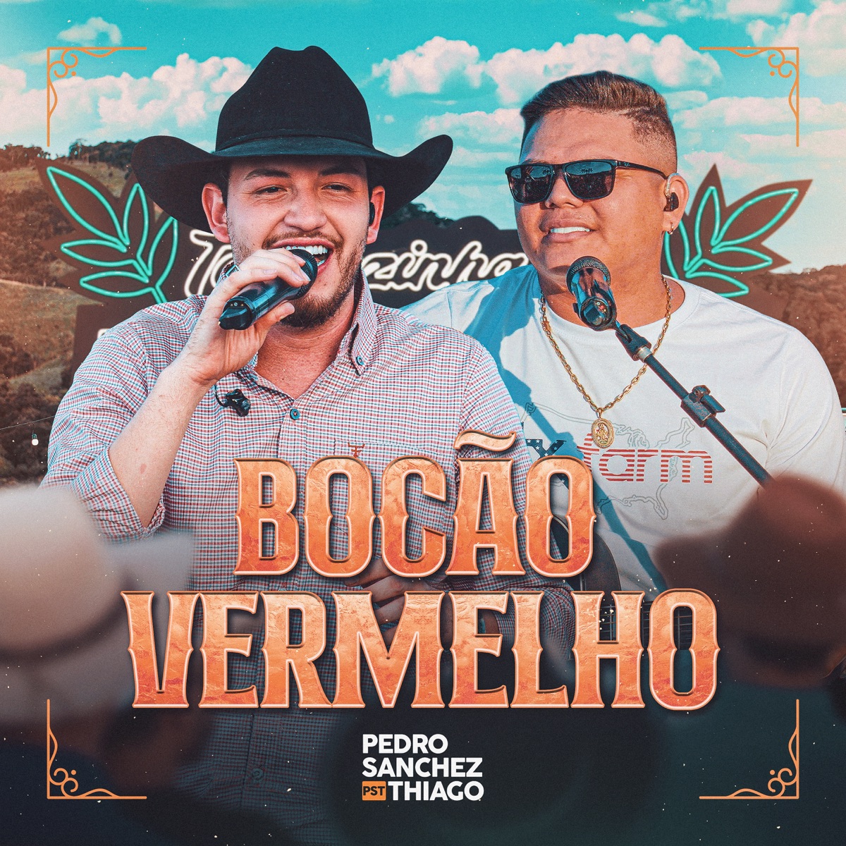 Bocão Vermelho (Ao Vivo) - Single by Pedro Sanchez e Thiago album cover
