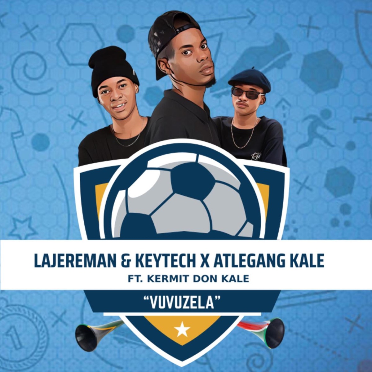 Vuvuzela (feat. Kermit Don Kale) - Single by Lajereman, KeyTech & Atlegang Kale album cover