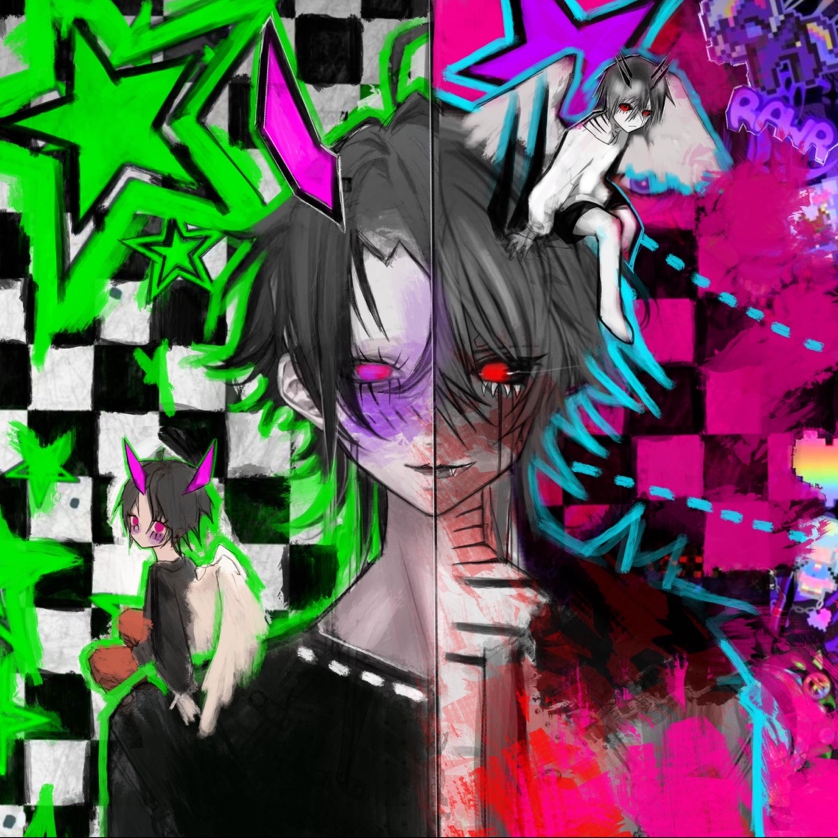BREAK ME DOWN - Single by Anti-Light & 4ortake album cover