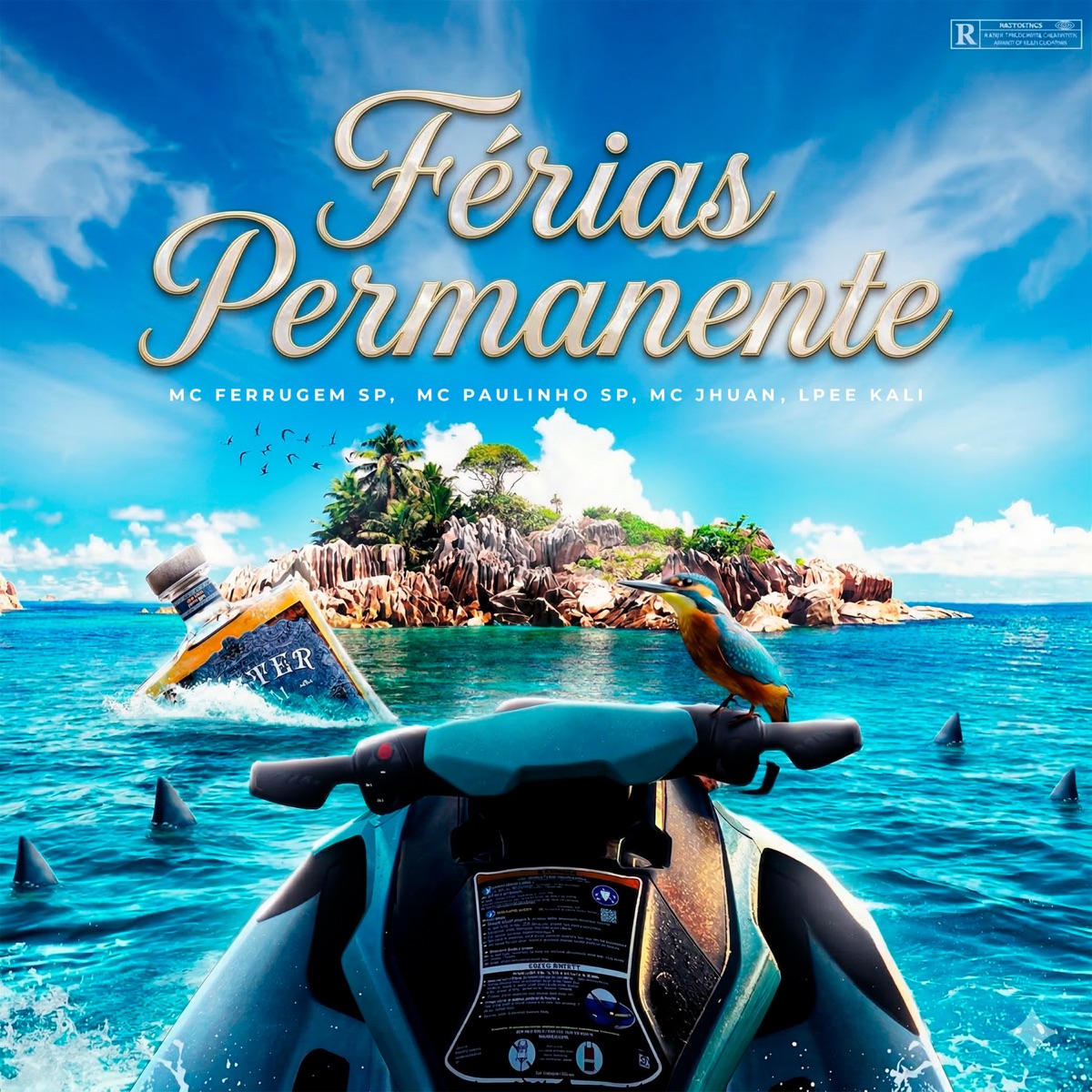 Férias Permanente - Single by Mc Ferrugem SP, MC PAAULINHO SP, Mc Jhuan & Lpee Kali album cover
