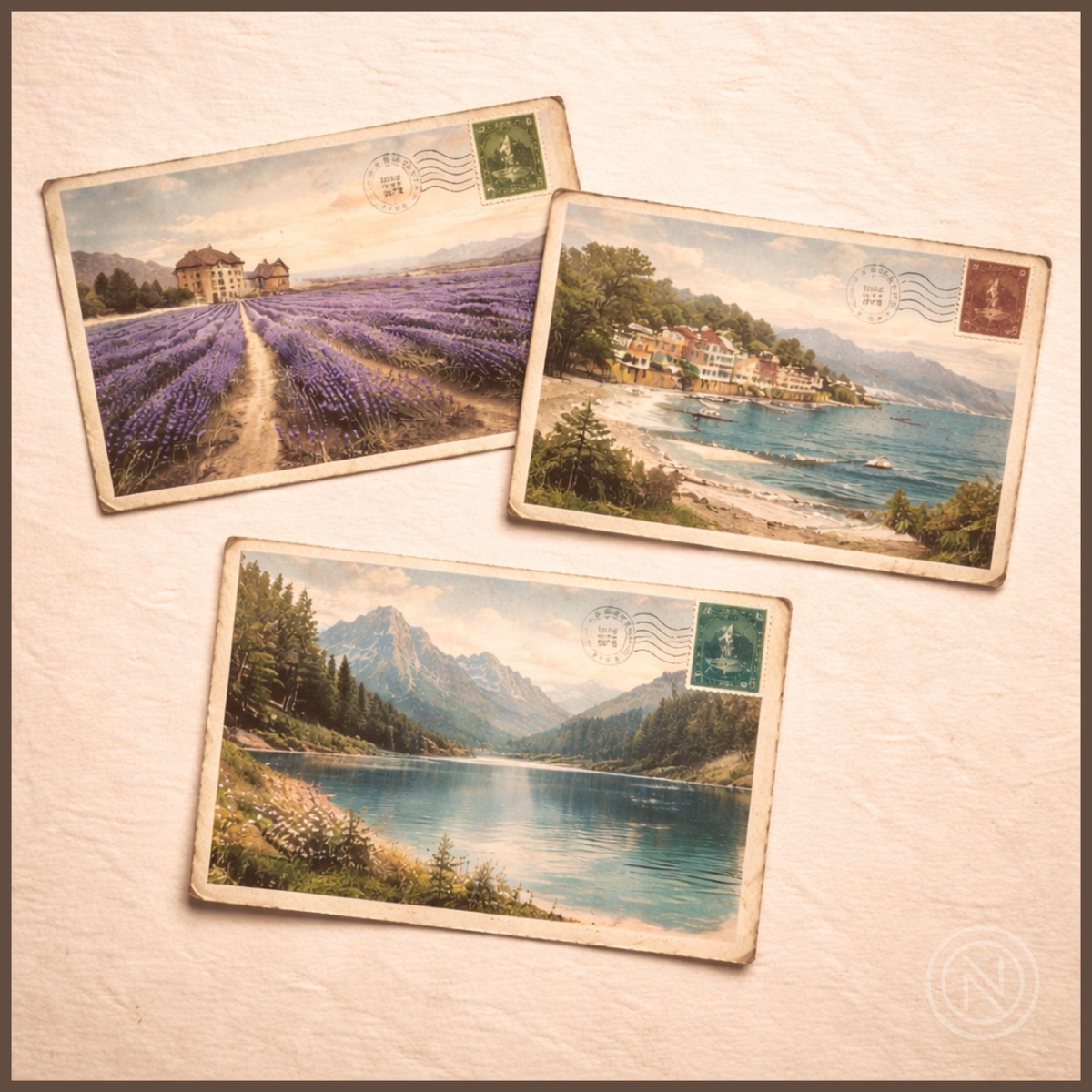Postcards from Nature (Nature Sounds) by Cameron Segal, Maxime Verdoni, A. Blomqvist & Eben Vogel album cover