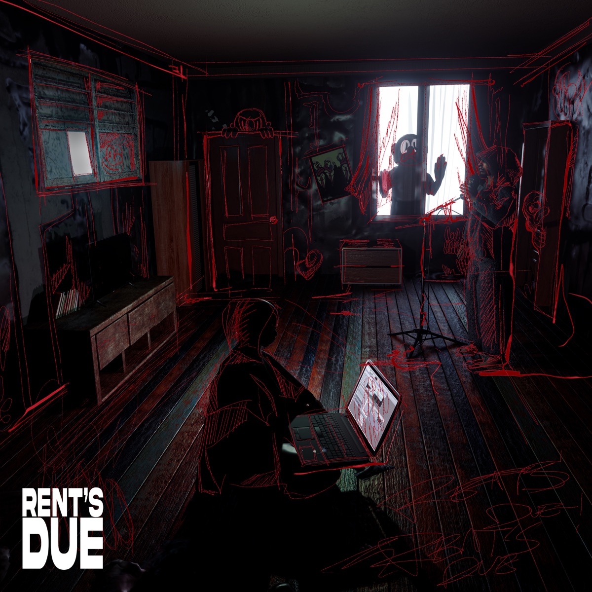 RENT'S DUE (DELUXE) by Nemzzz album cover