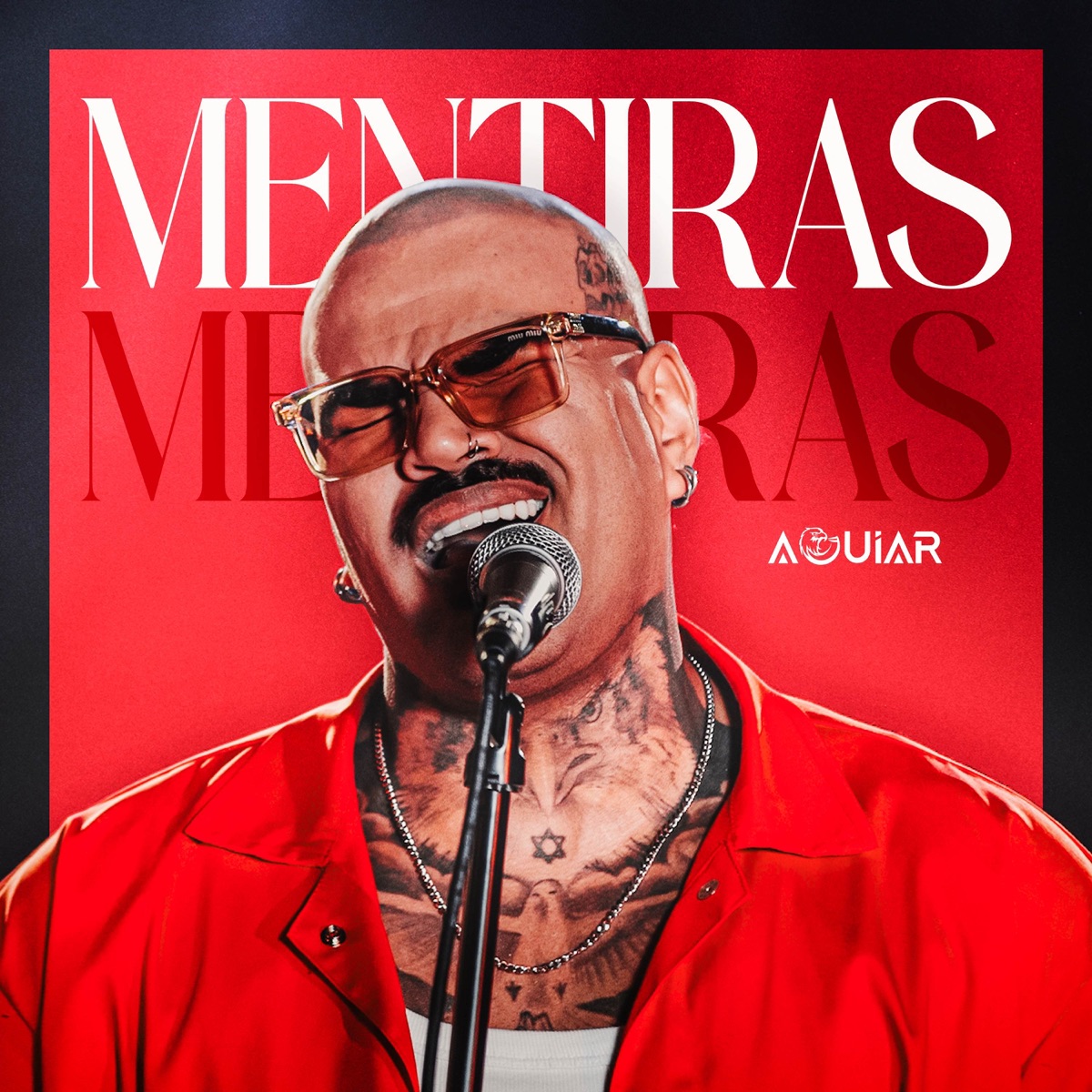 Mentiras - Single by Cantor Aguiar album cover