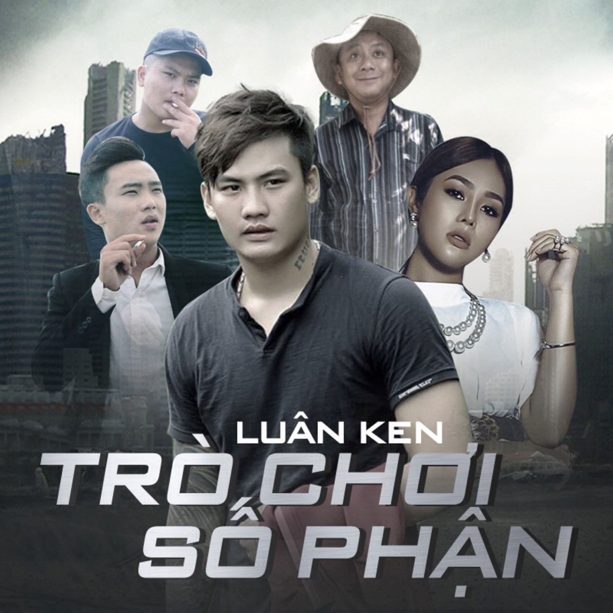 Nước Mắt Nhuộm Màu/Trò Chơi Số Phận - Single by Luân Ken album cover