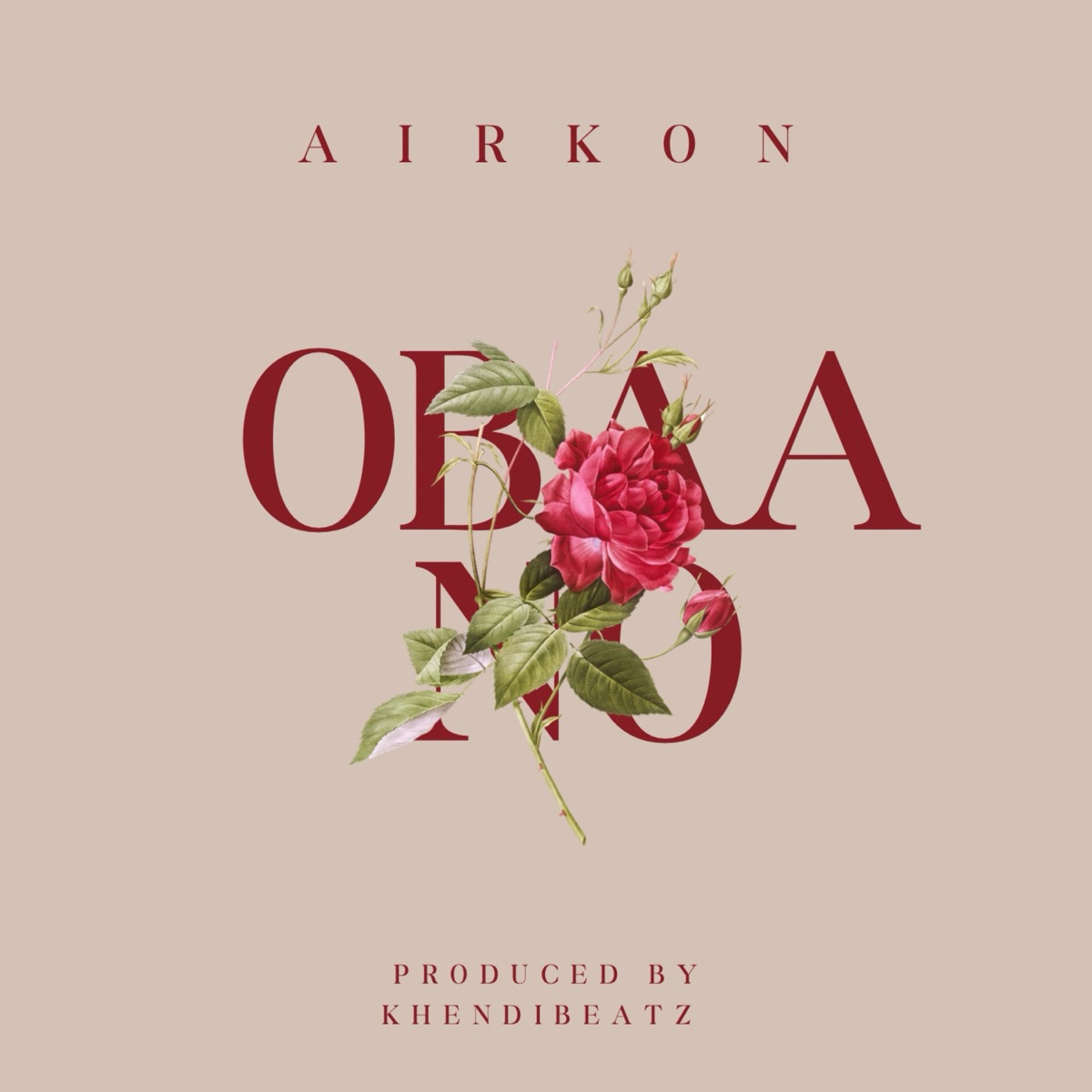 Obaa No - Single by Airkon album cover