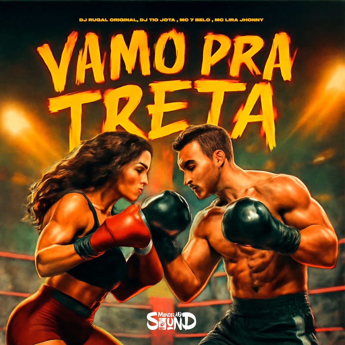 Vamo Pra Treta - Single by DJ Rugal Original, DJ Tio Jota, MC 7 Belo & Lira Johnny Mc album cover