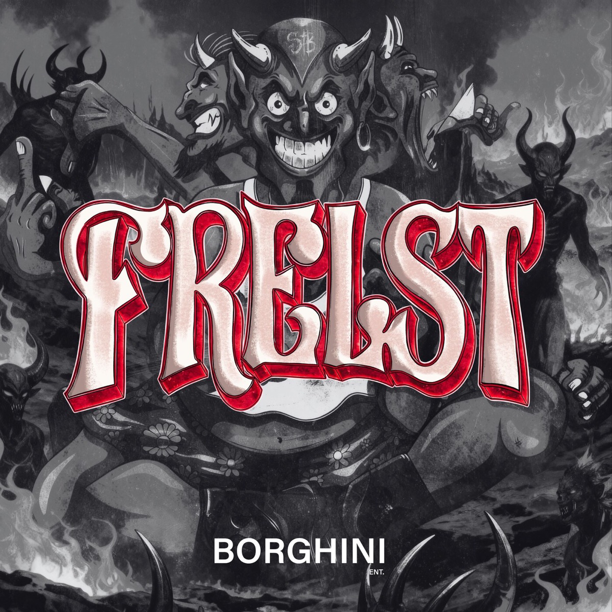 Jeg er frelst - Single by BORGHINI & FRELST album cover