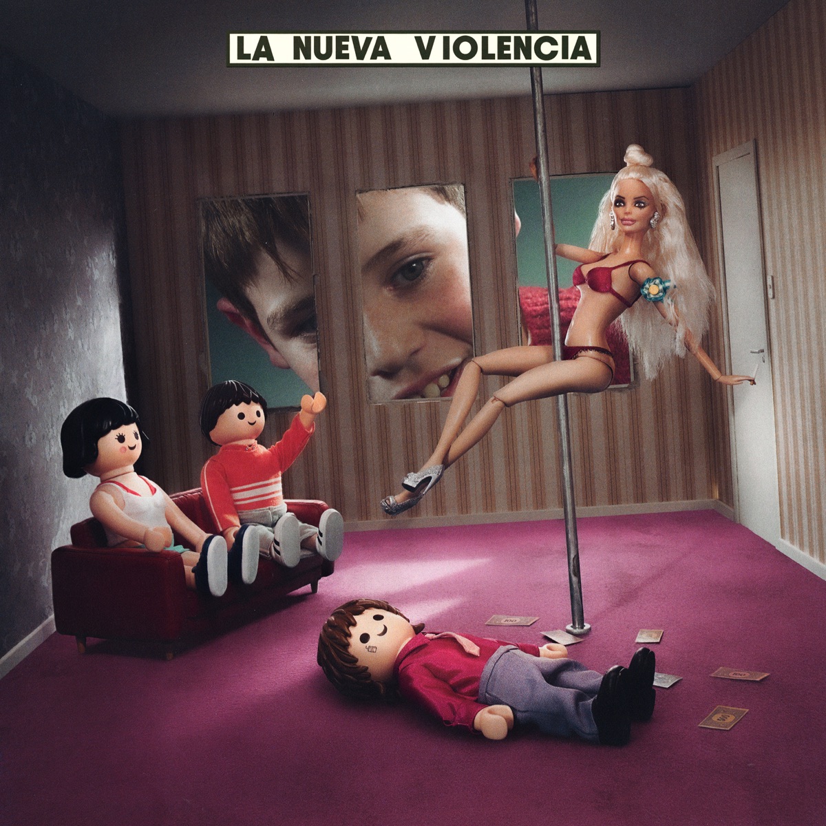 LA NUEVA VIOLENCIA by Dillom album cover