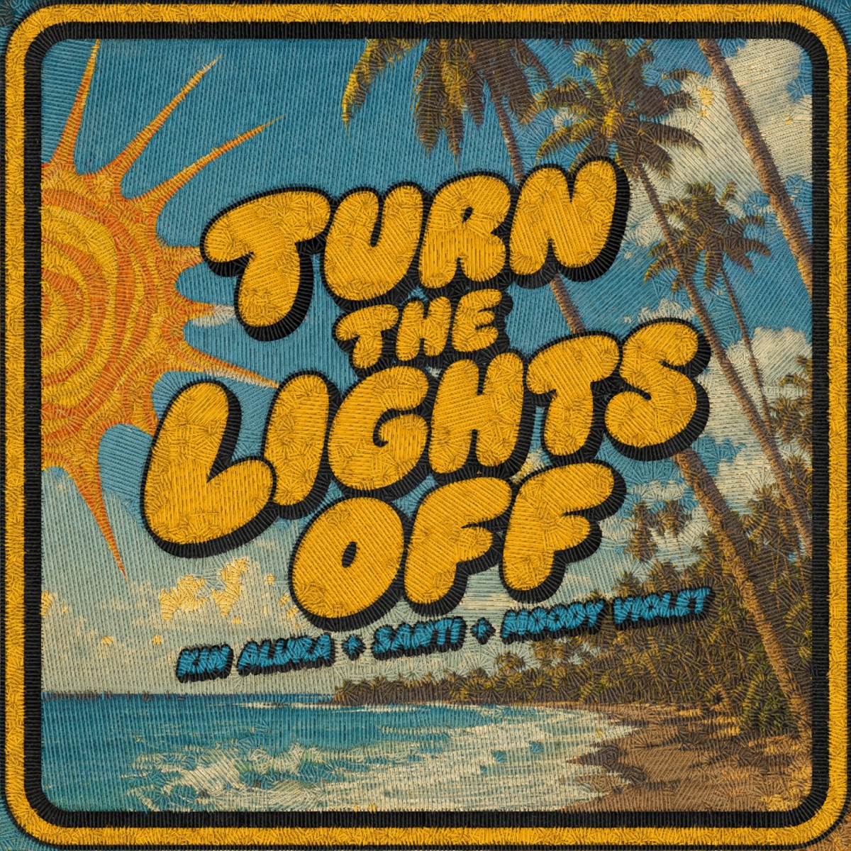 Turn The Lights Off - Single by Kin Alura, Santi & Moody Violet album cover
