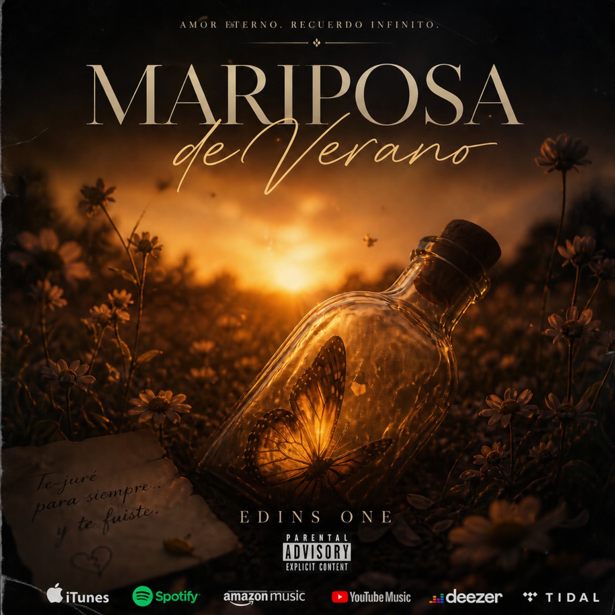 Mariposa de verano - Single by Edins-one album cover