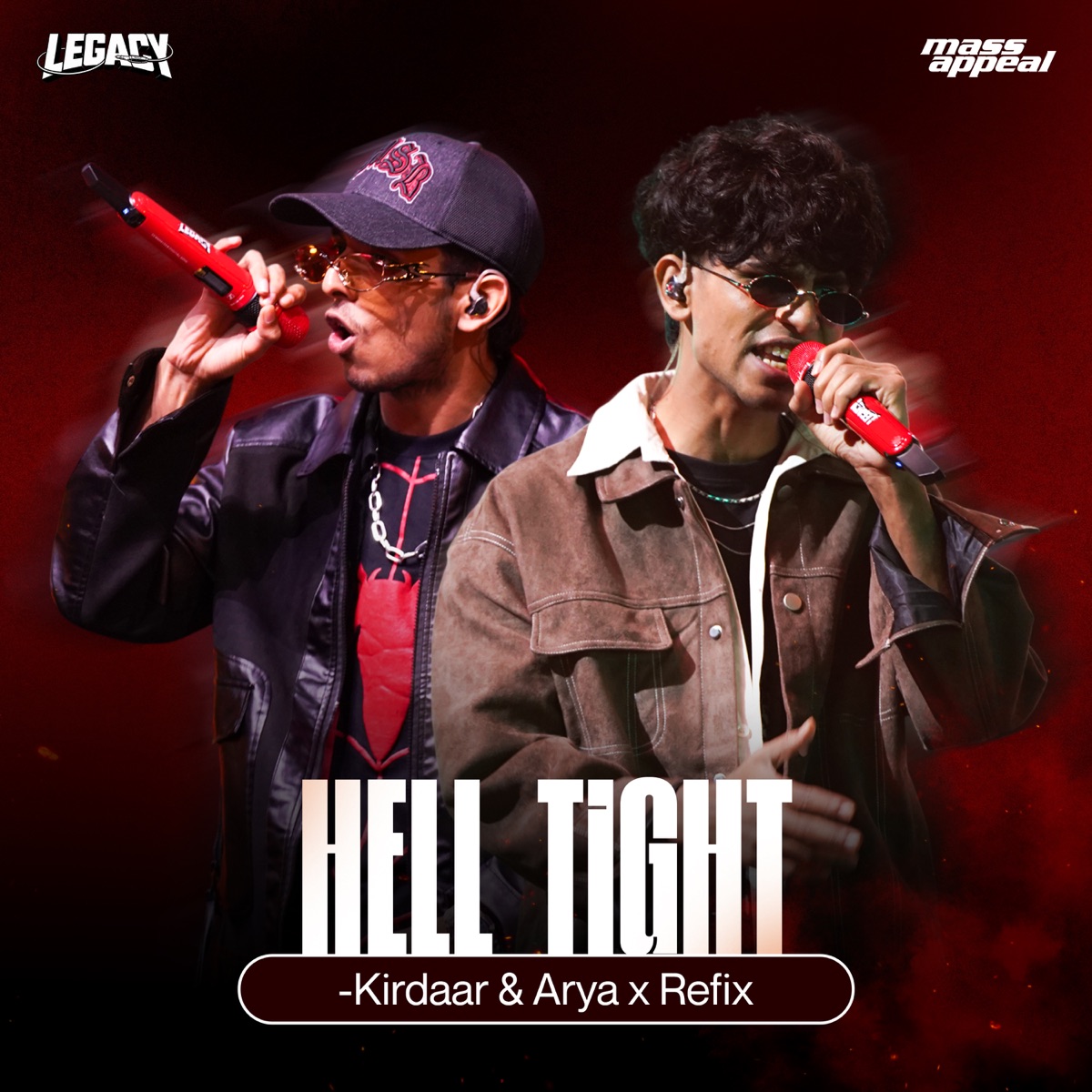 Hell Tight - Single by Kirdaar, Arya & Refix album cover