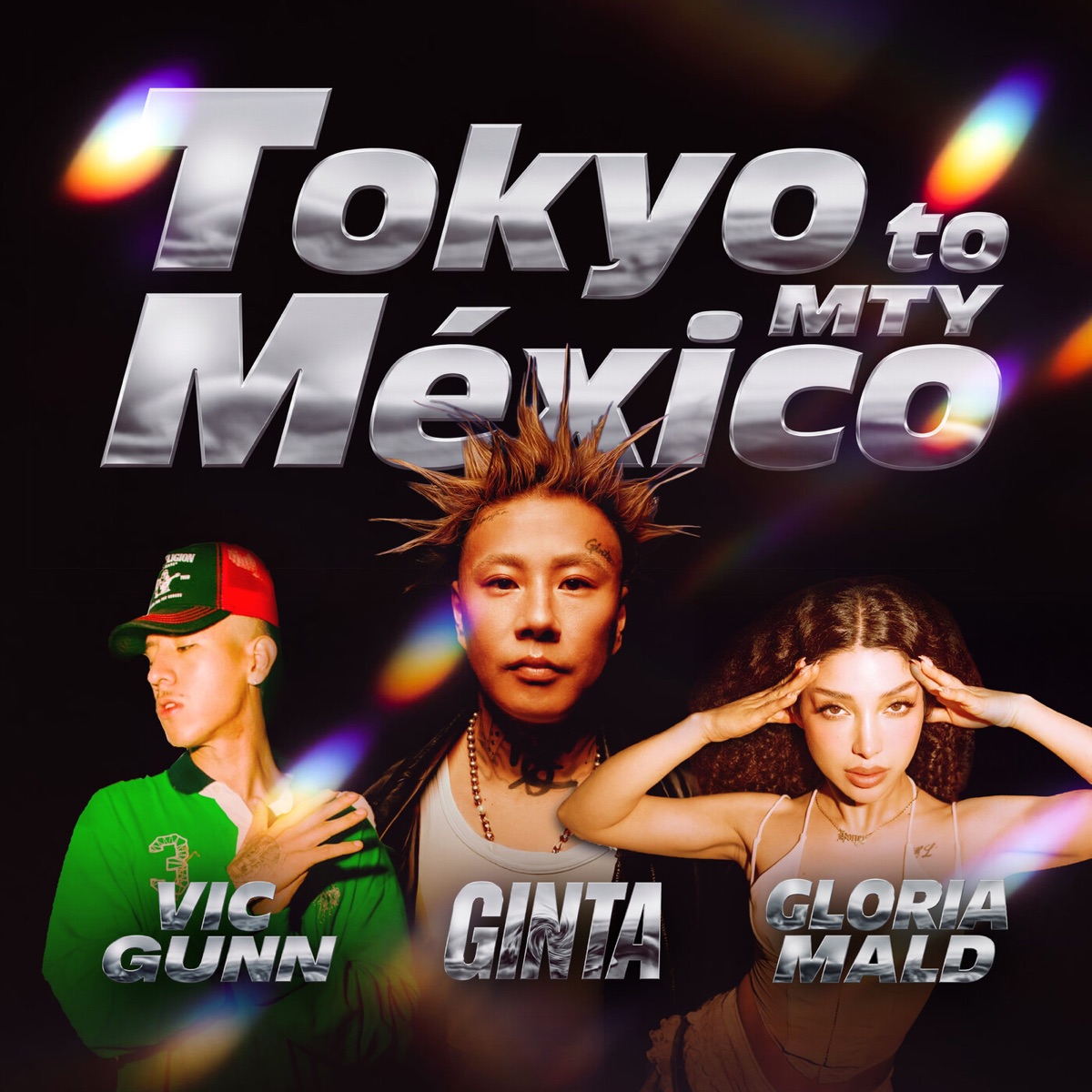 TOKYO to MTY MEXICO - Single by GINTA, Vic Gunn & Gloria Mald album cover