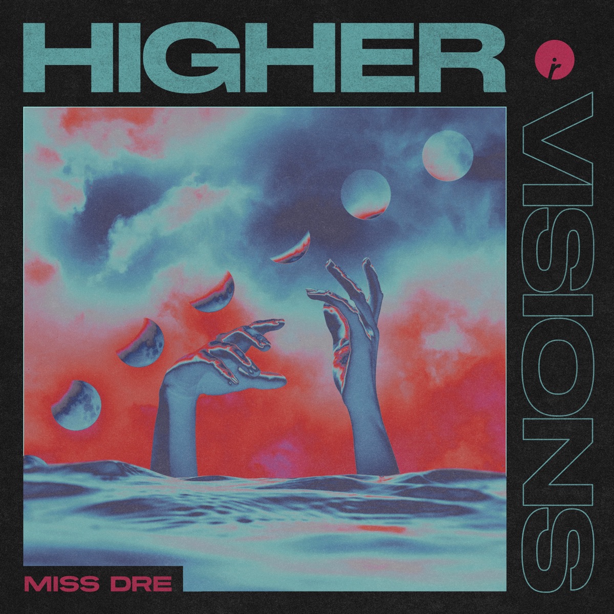 Higher / Visions - Single by DREYA V album cover
