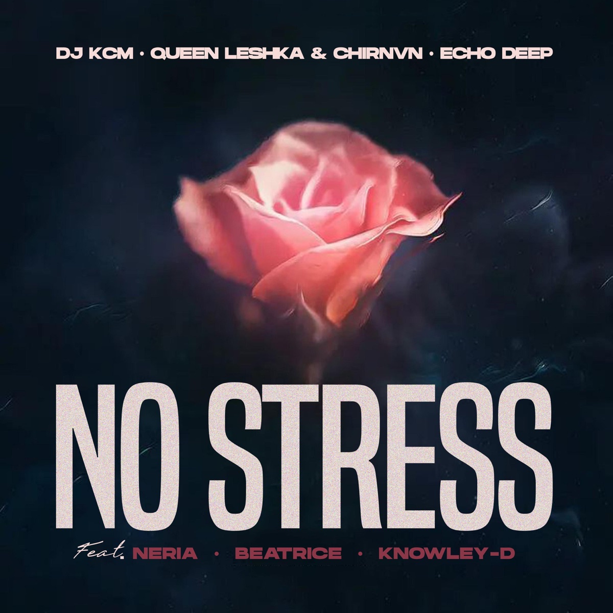 NO STRESS (feat. Echo Deep, Neria, Beatrice & KNOWLEY-D) - Single by Dj KCM, Queen Leshka & Chirnvn album cover
