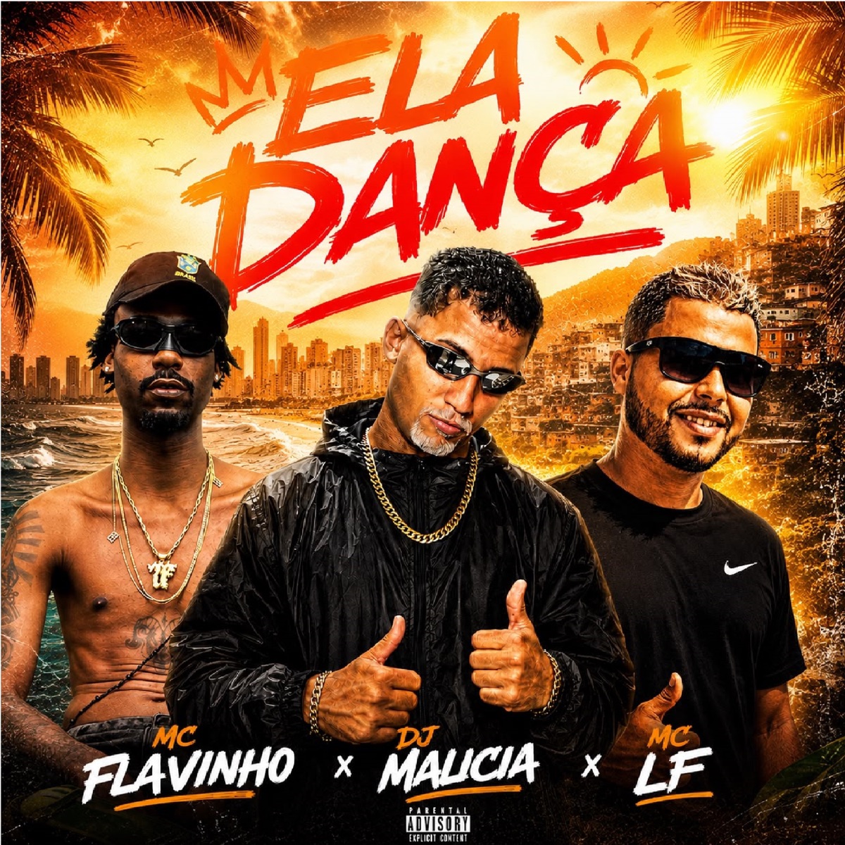 Ela Dança - Single by Mc LF & MC Flavinho album cover