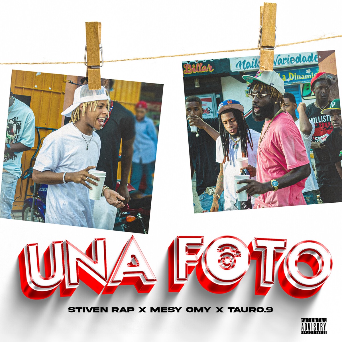 Una Foto - Single by Tauro.9, Mesy Omy & Stiven Rap album cover