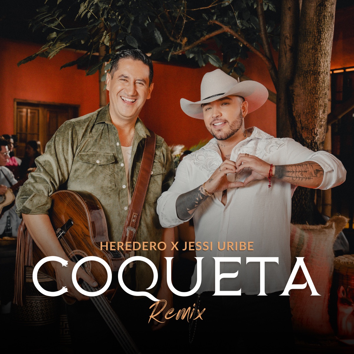 Coqueta (Remix) - Single by Heredero & Jessi Uribe album cover