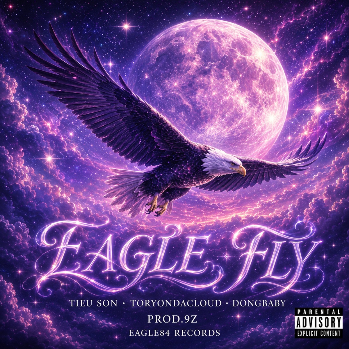 EAGLE FLY - Single by TIEU SON, Toryondacloud & DONGBABY album cover