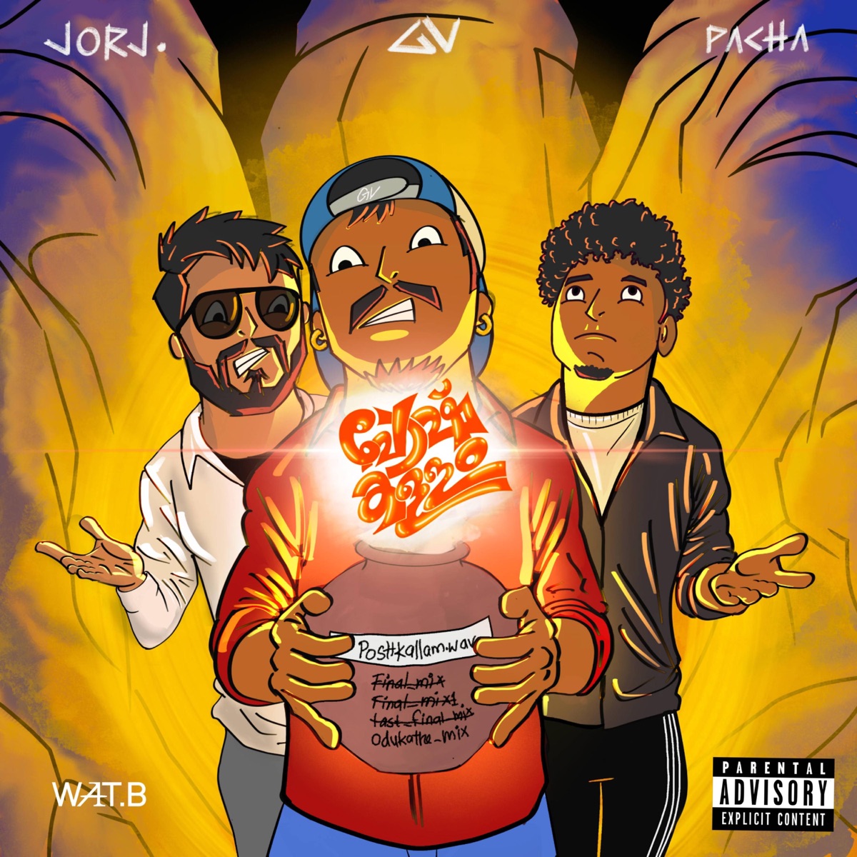 POSHKALLAM (feat. Pacha) - Single by JORJ. & G V album cover