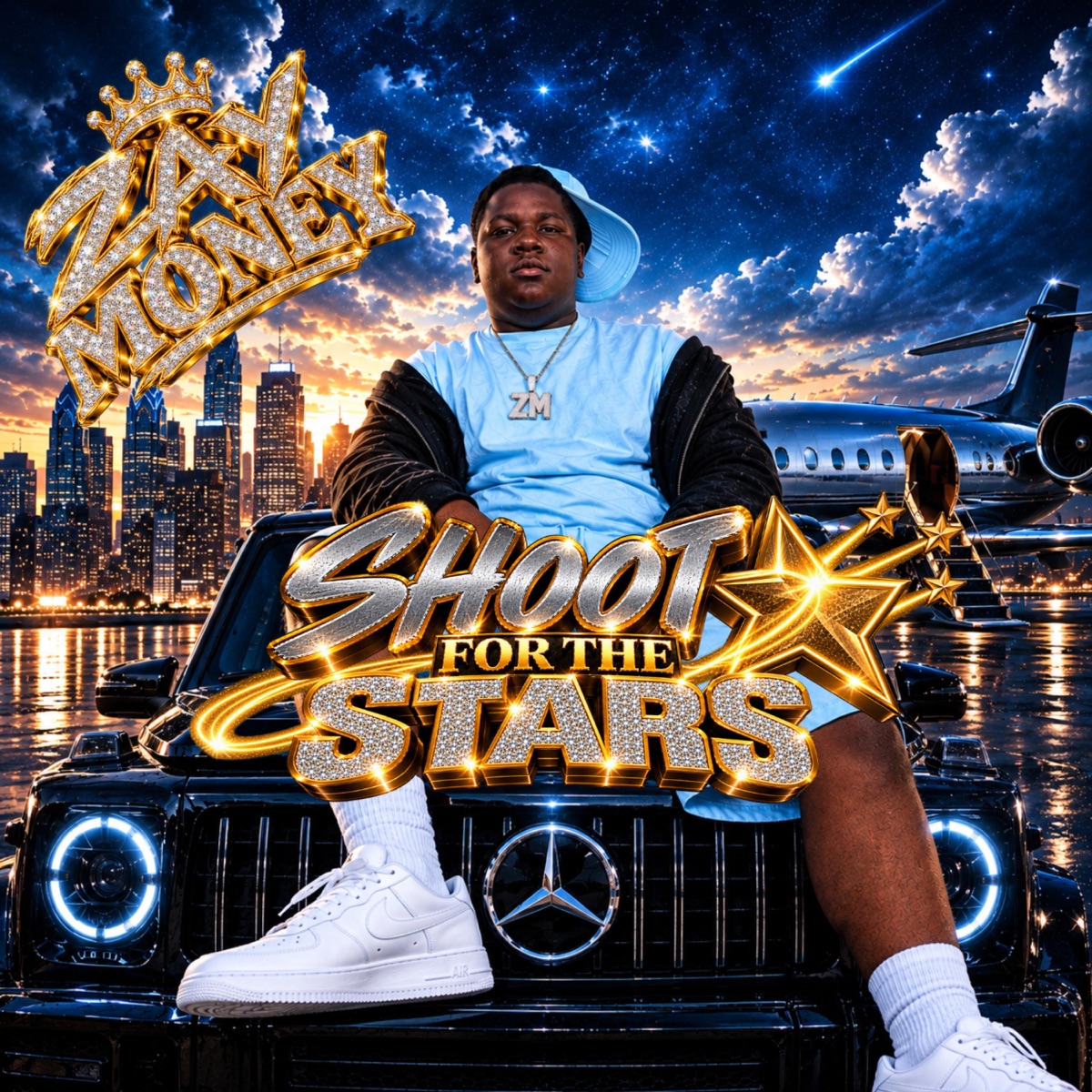 Shoot For The Stars - Single by Zaymoney._215 album cover