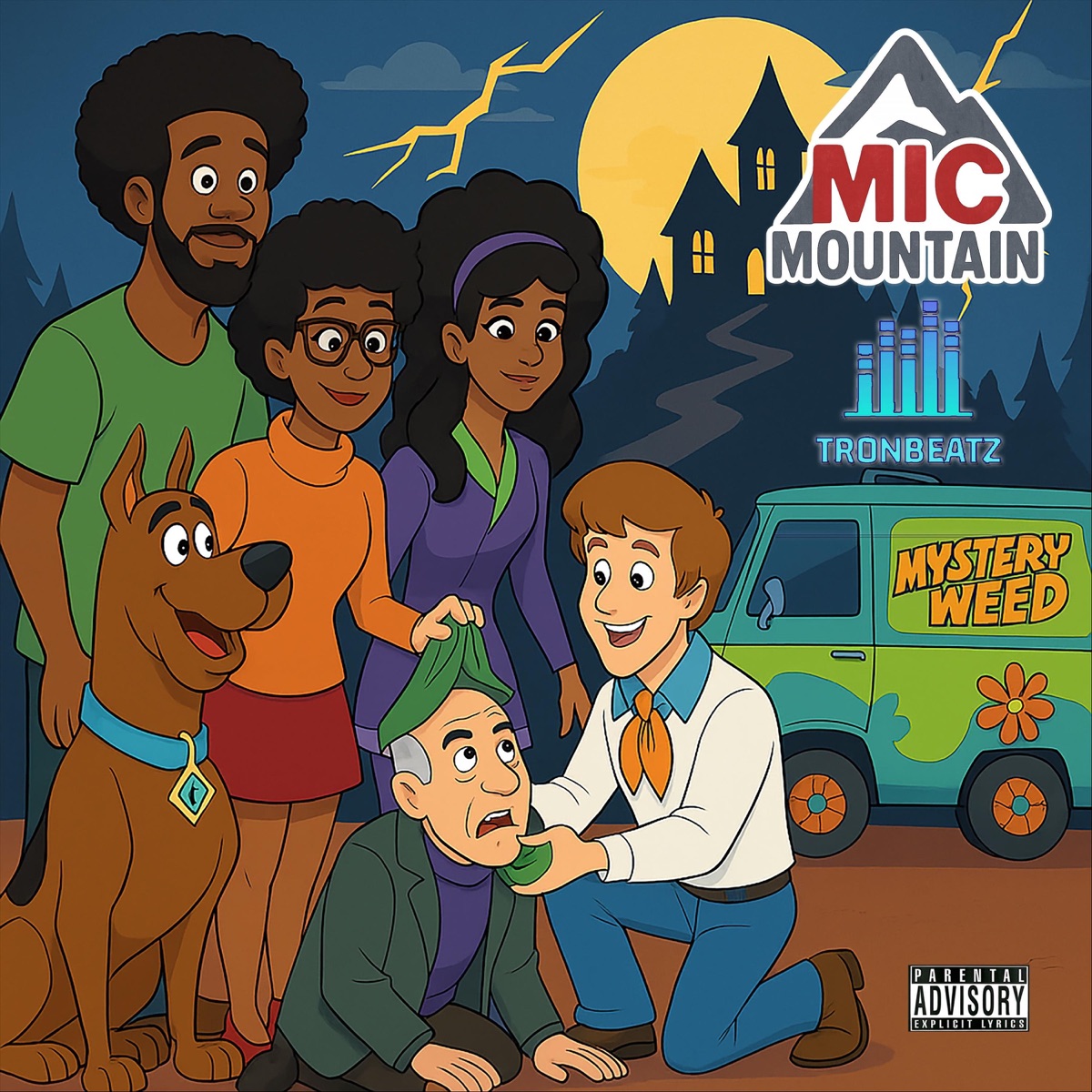 Mystery Weed - Single by Mic Mountain & Tronbeatz album cover
