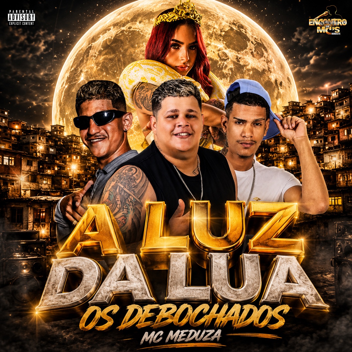 A LUZ DA LUA - Single by Os Debochados & Mc Meduza album cover