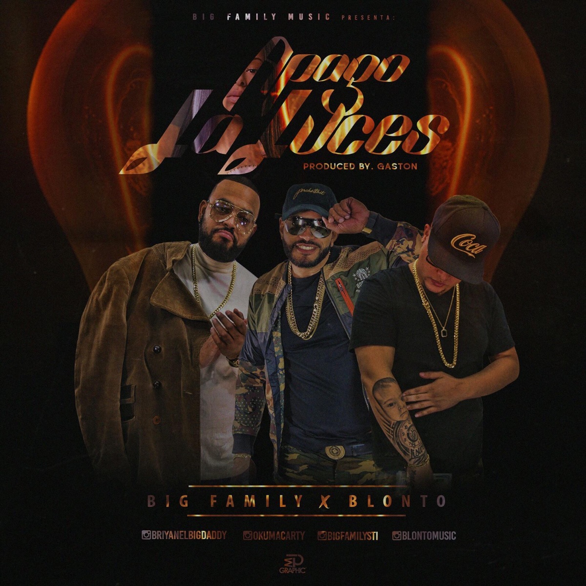 APAGO LAS LUCES (feat. Blonto & Okuma) - Single by Briyan El Big Daddy album cover