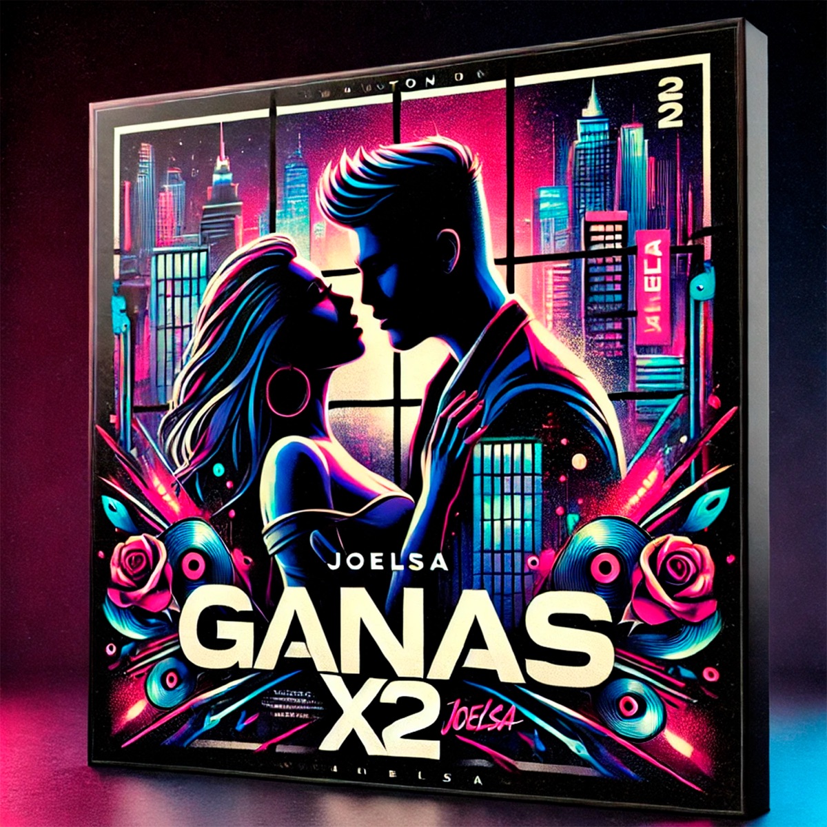 Ganasx2 (feat. The Mastersound) - Single by Joelsa album cover