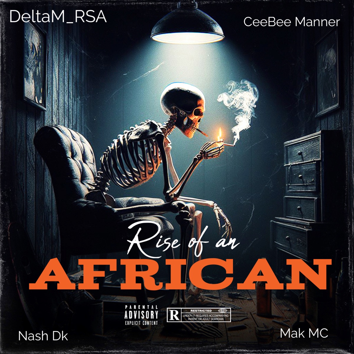 Rise of an African (feat. NASH DK, MAK MC & CeeBee Manner) - EP by DeltaM_RSA album cover
